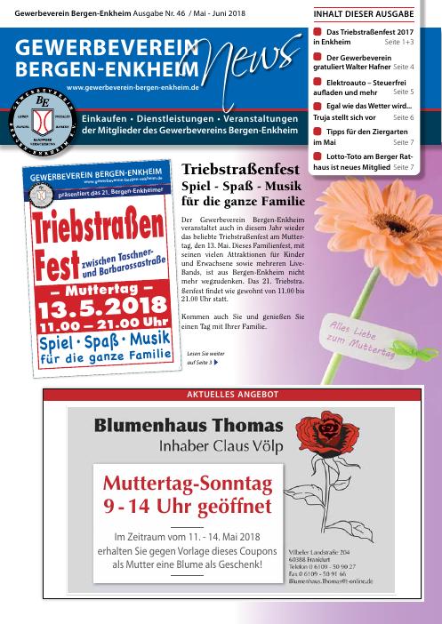 Titelseite GWV-News Nr. 46