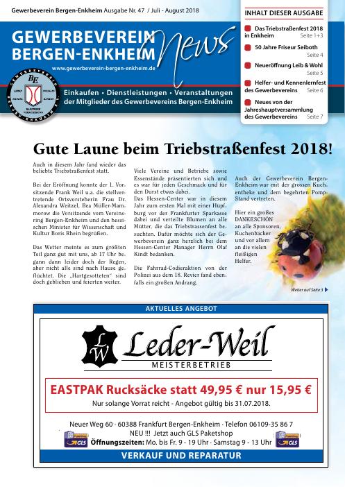 Titelseite GWV-News Nr. 47