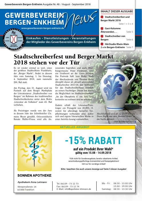 Titelseite GWV-News Nr. 48