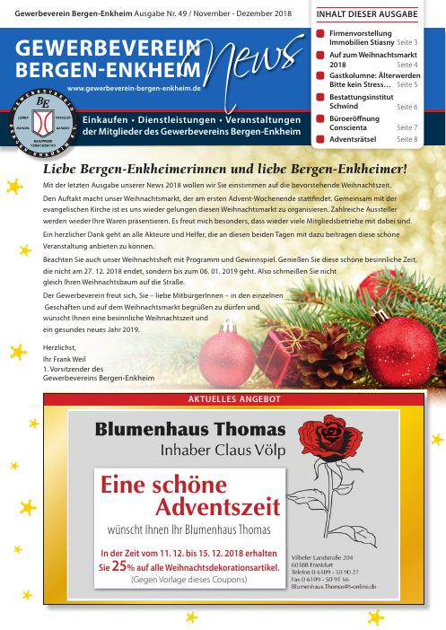 Titelseite GWV-News Nr. 49