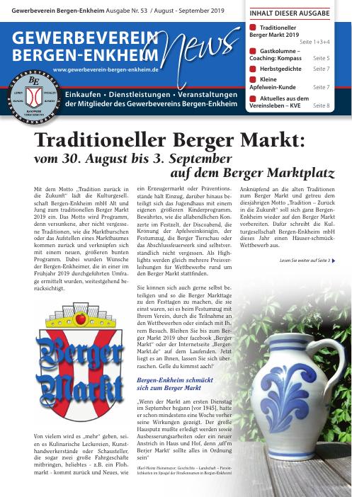 Titelseite GWV-News Nr. 53
